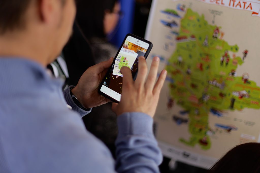 Mapa interactivo desde la aplicación