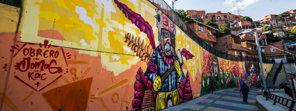 El arte urbano en Medellín es fundamental en su cultura