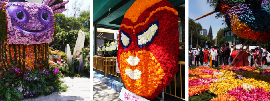 Los visitantes podrán disfrutar diferentes arreglos florales durante Festival de las Flores y Jardines (FYJA) 2025