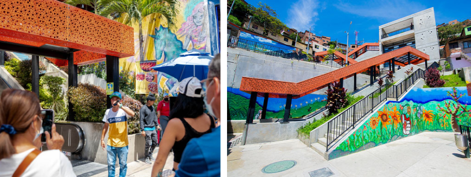 Medellín, el arte urbano y su gastronomía enamoran a los turistas