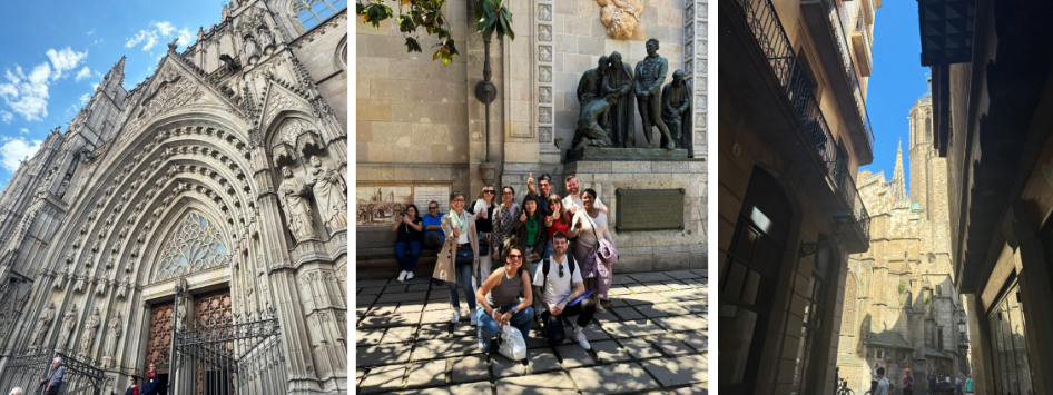 Desde las columnas romanas ocultas tras una puerta cualquiera, pasando por las verdades incómodas detrás del financiamiento de Colón, hasta las heridas abiertas de la guerra civil… Barcelona se me mostró sin maquillaje.
