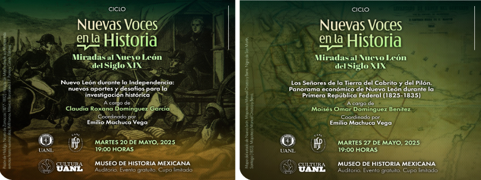 Museo de Historia Mexicana invita a sus conferencias sobre el pasado de Nuevo León.