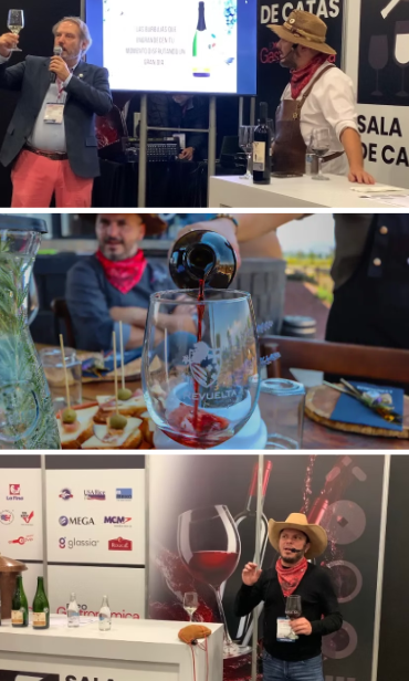 Uno de los elementos más fascinantes de los vinos de La Revuelta es su origen: viñedos situados a 1,800 metros sobre el nivel del mar. Esta altitud confiere al vino características únicas, gracias a lo que se conoce como amplitud térmica, es decir, las marcadas diferencias de temperatura entre el día y la noche.