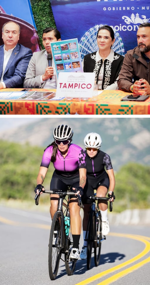 Resaltó que Tampico es un destino ideal para los amantes de la historia y la cultura, con espacios como el Museo de la Ciudad, el Museo de las Huastecas, el Museo Barco del Niño y el Museo del Automóvil, entre otros.