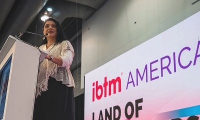 En su mensaje, Alejandra Frausto destacó la relevancia del turismo de reuniones para la capital del país.