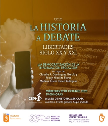 Durante la charla, los especialistas analizarán cómo esta democratización del conocimiento y la información impacta en la sociedad actual y en la conducta de los ciudadanos, proponiendo un diálogo que enlace los siglos XX y XXI desde la historia presente.