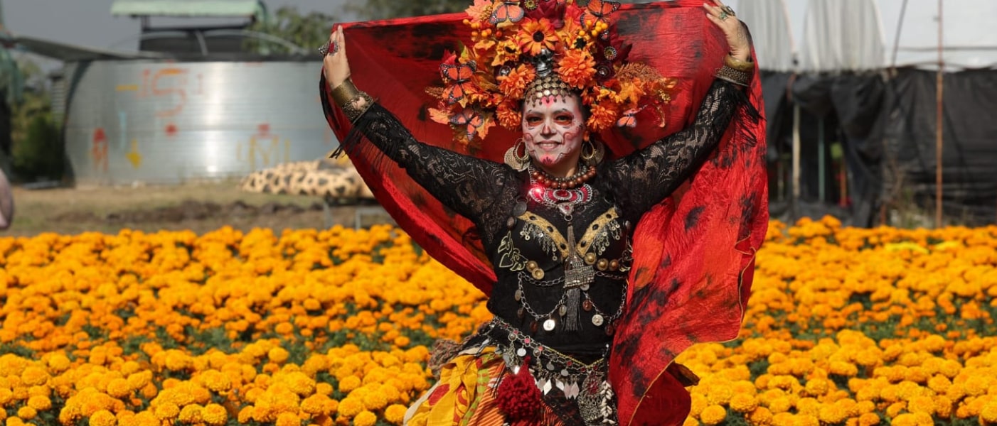 Celebración día de muertos