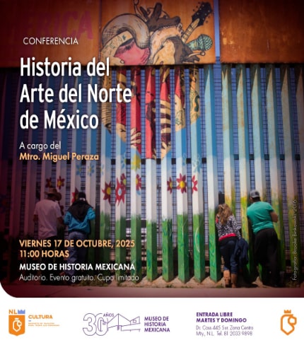 La conferencia “Las obras escultóricas emblemáticas en el Norte del País”, con Miguel Peraza, será el viernes 17 de octubre a las 11:00 horas