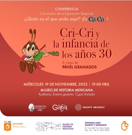 La conferencia “Cri-Cri y la infancia de los años 30” invita a redescubrir la manera en que la sociedad mexicana concebía la niñez
