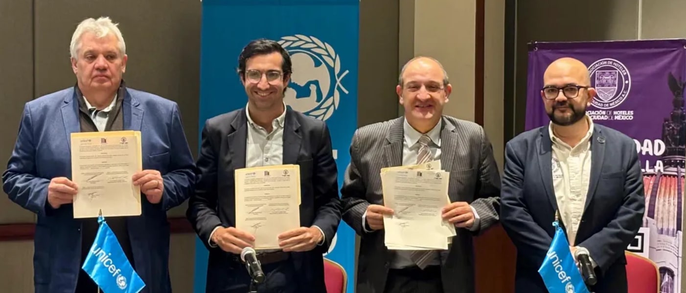 Sinergia de UNICEF y el sector hotelero de la Ciudad de México