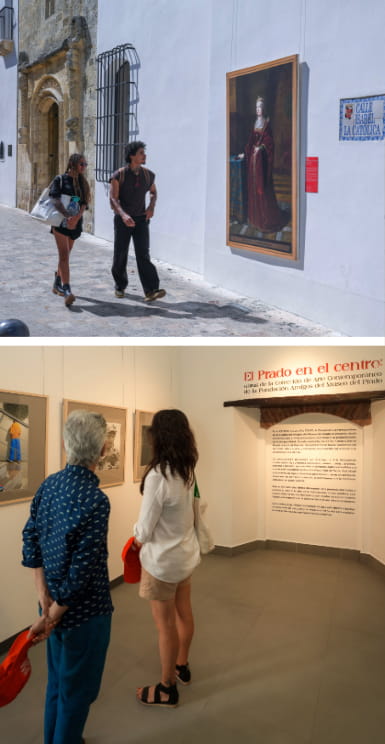 El Prado en Nosotros, Arte en las calles y en el centro
