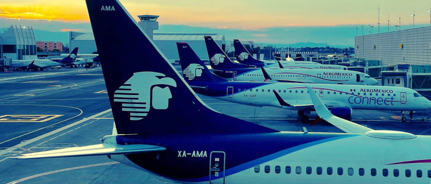 aeroméxico reanuda servicios aereos